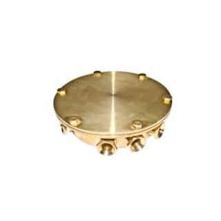 8 way brass junction box|Dabmar 8.